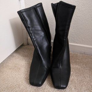 Black Steve Madden Fulton Booties